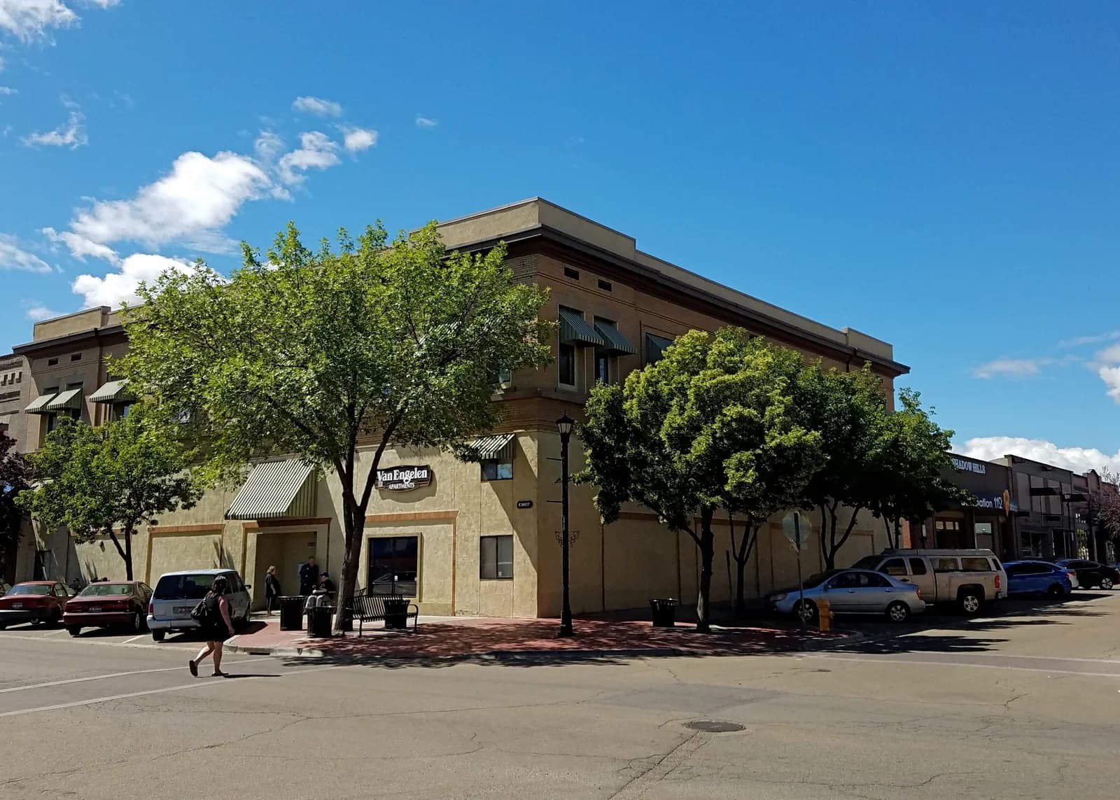 Nampa, Idaho downtown and business district