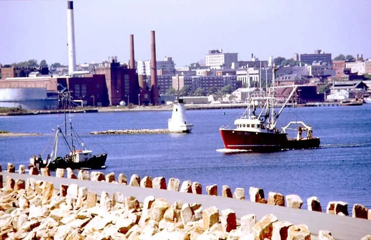 New Bedford, Massachusetts downtown and business district