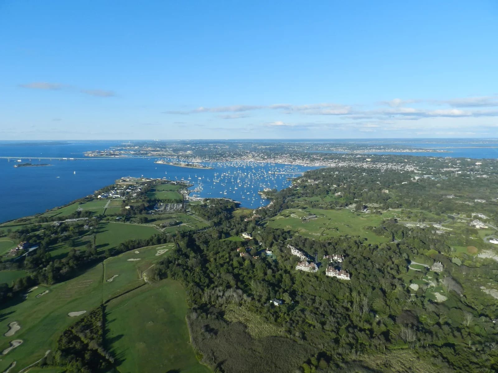 Newport, Rhode Island downtown and business district