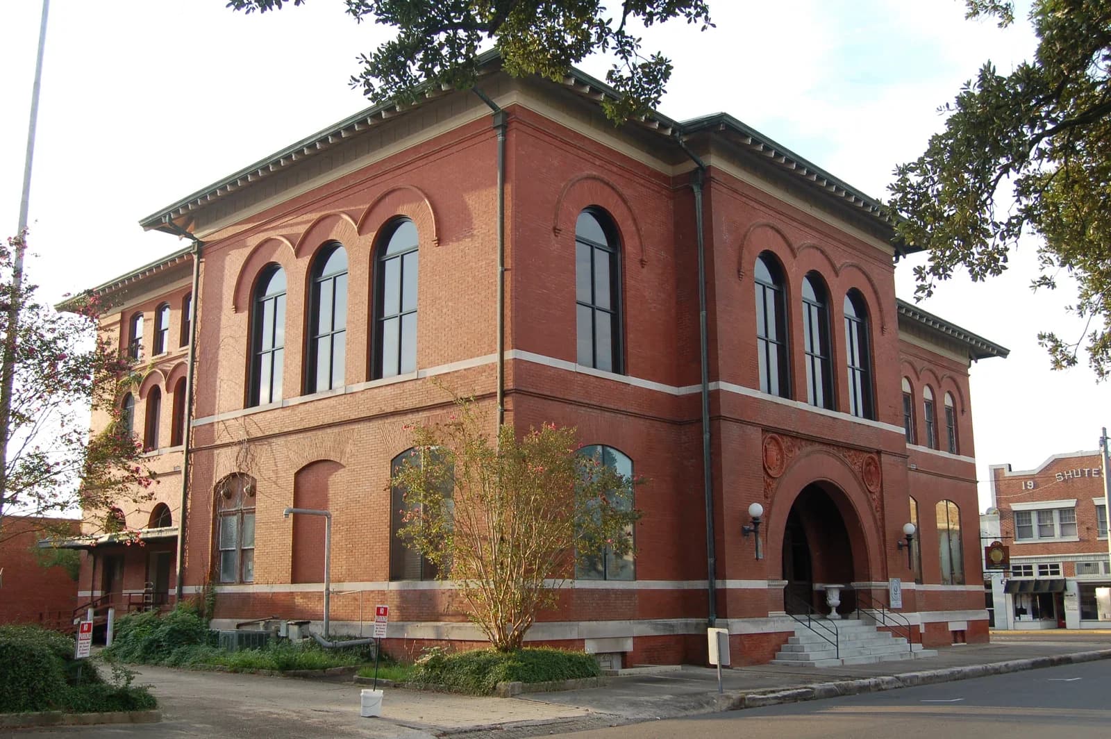Opelousas, Louisiana downtown and business district
