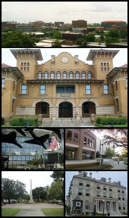 Pensacola, Florida downtown and business district