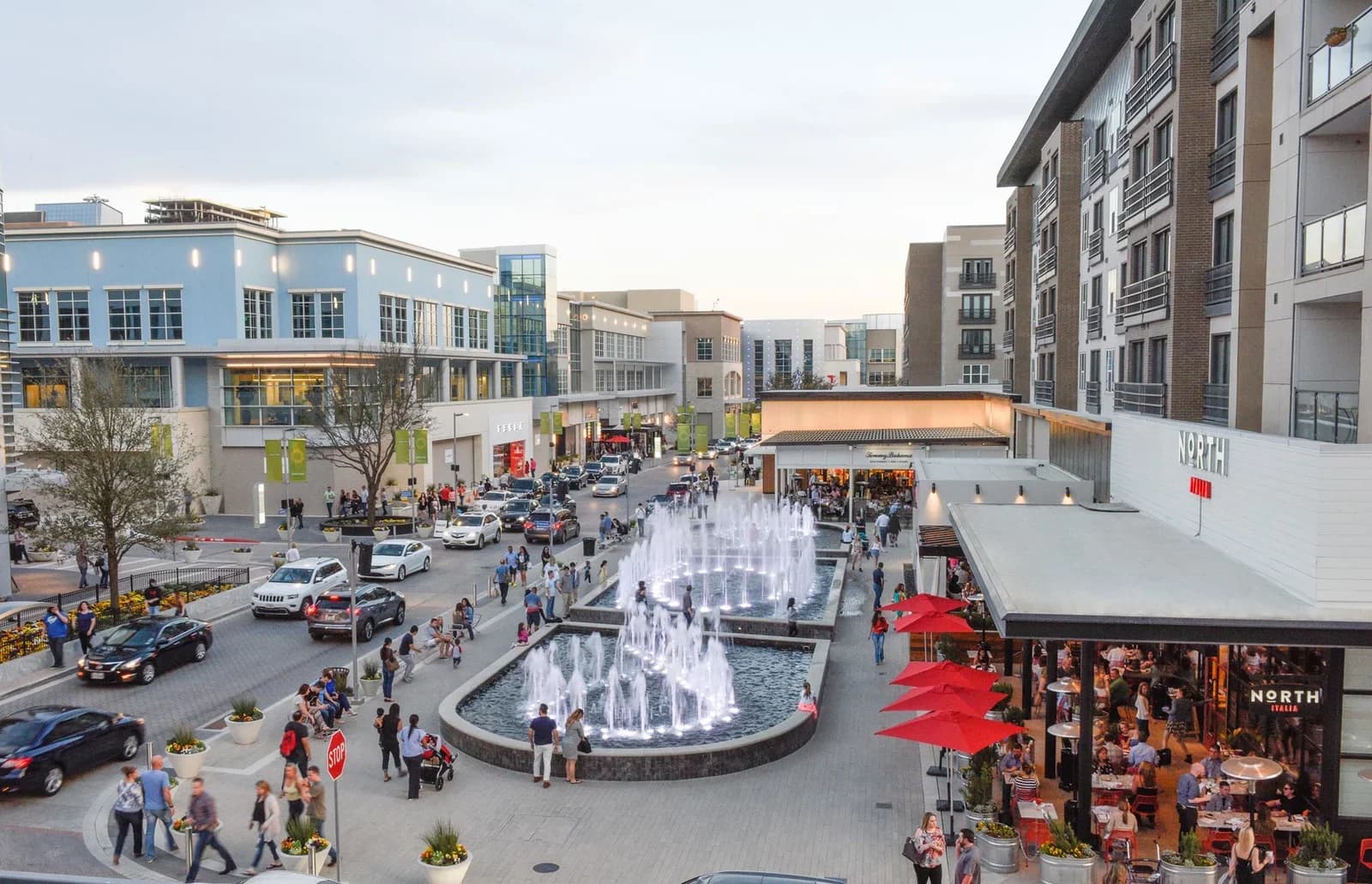 Plano, Texas downtown and business district