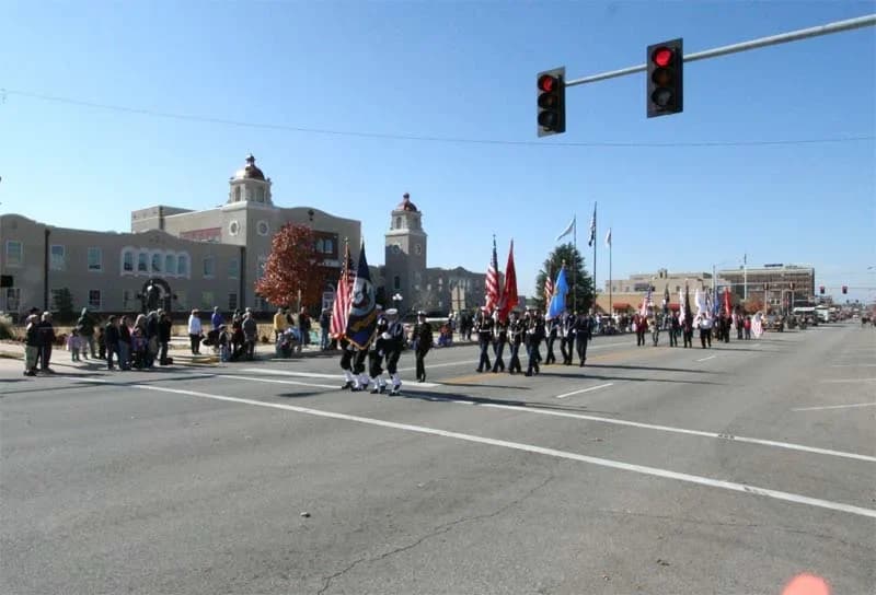 Ponca City, Oklahoma downtown and business district