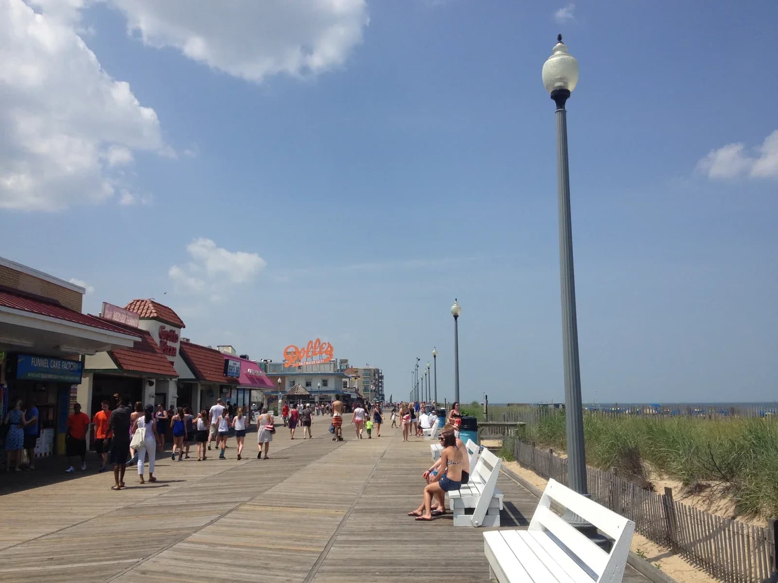 Rehoboth Beach, Delaware downtown and business district