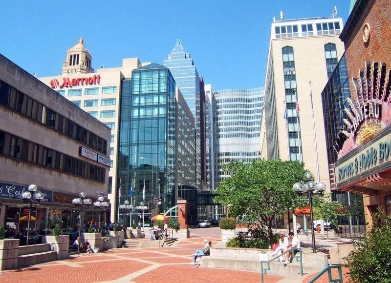 Rochester, Minnesota downtown and business district