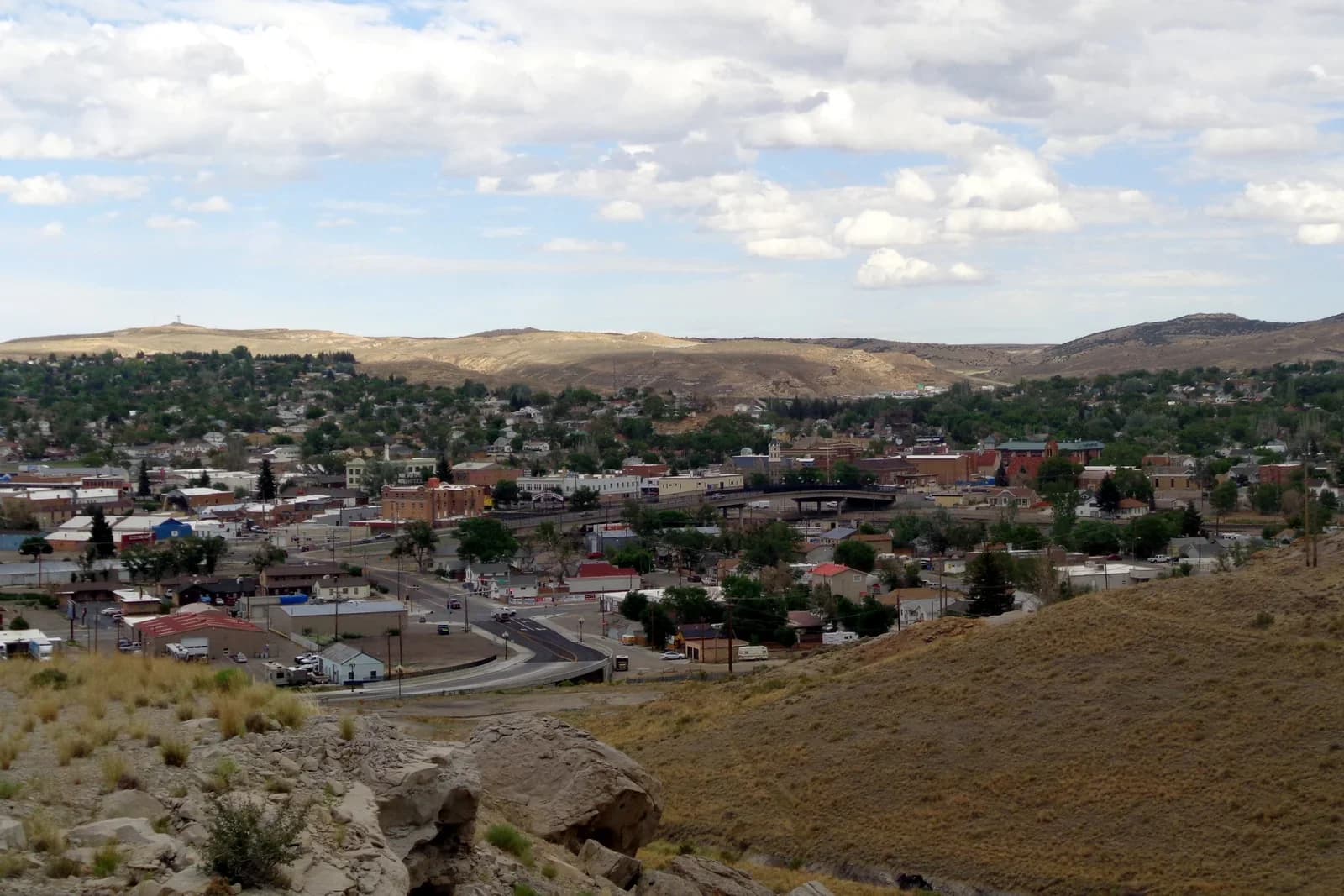 Rock Springs, Wyoming downtown and business district