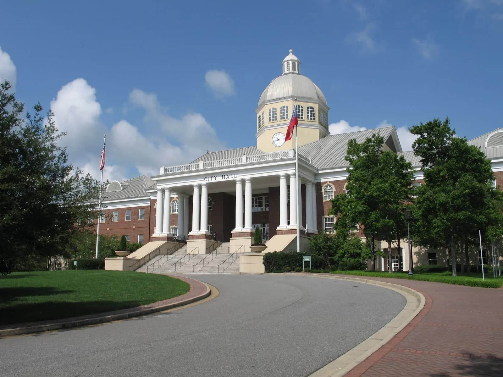 Roswell, Georgia downtown and business district
