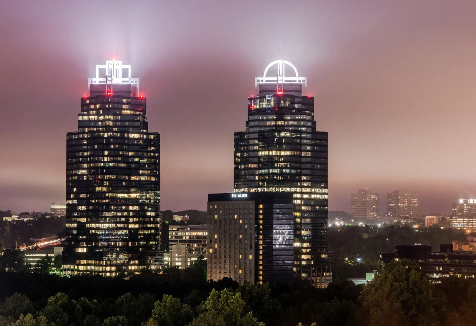 Sandy Springs, Georgia downtown and business district
