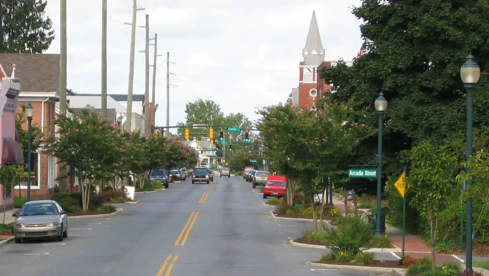 Seaford, Delaware downtown and business district