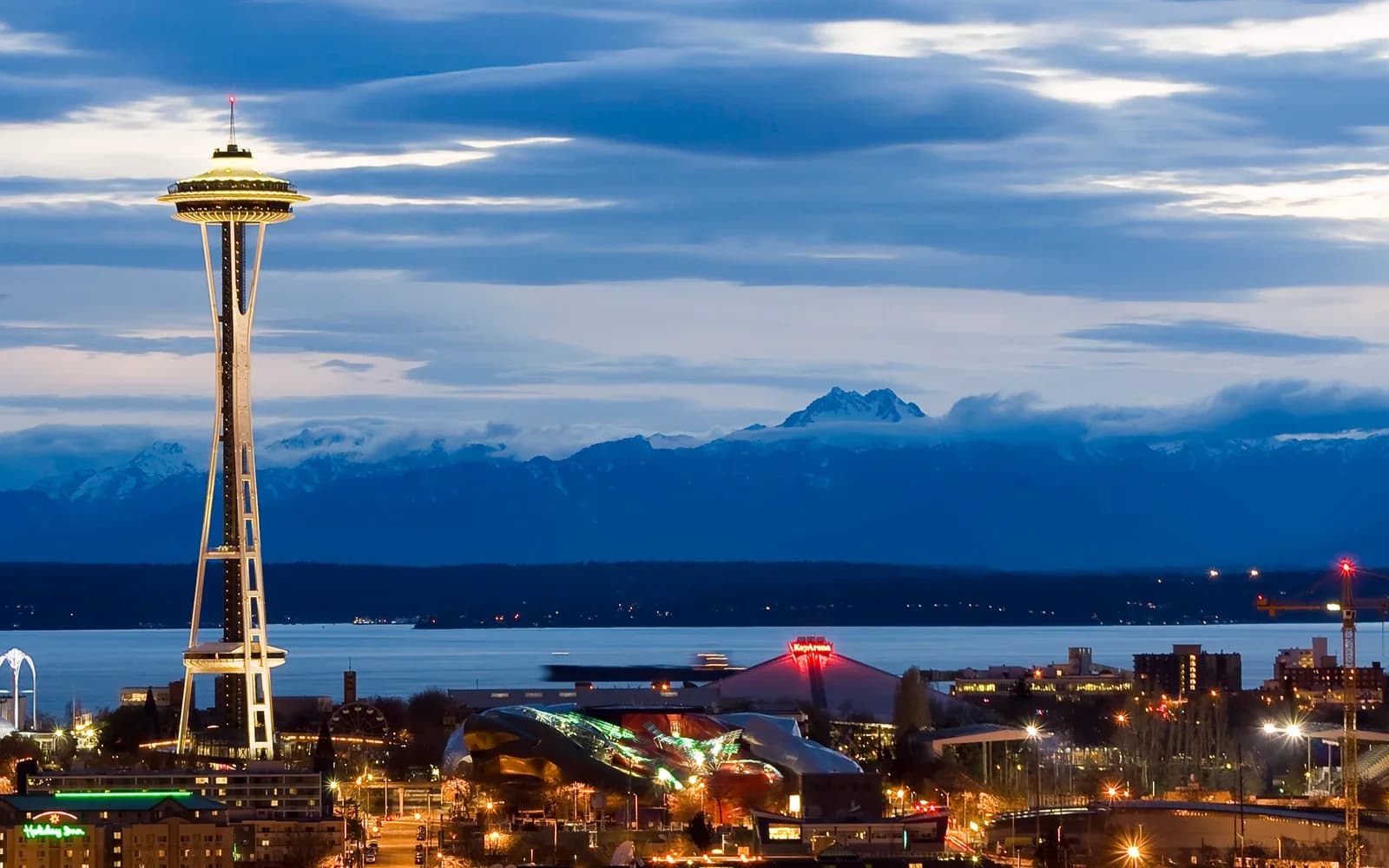 Seattle, Washington downtown and business district