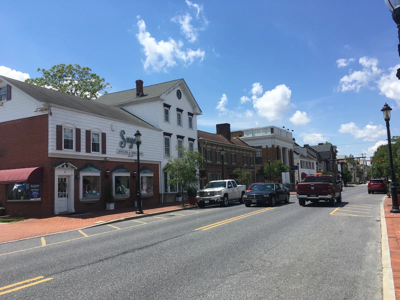 Smyrna, Delaware downtown and business district