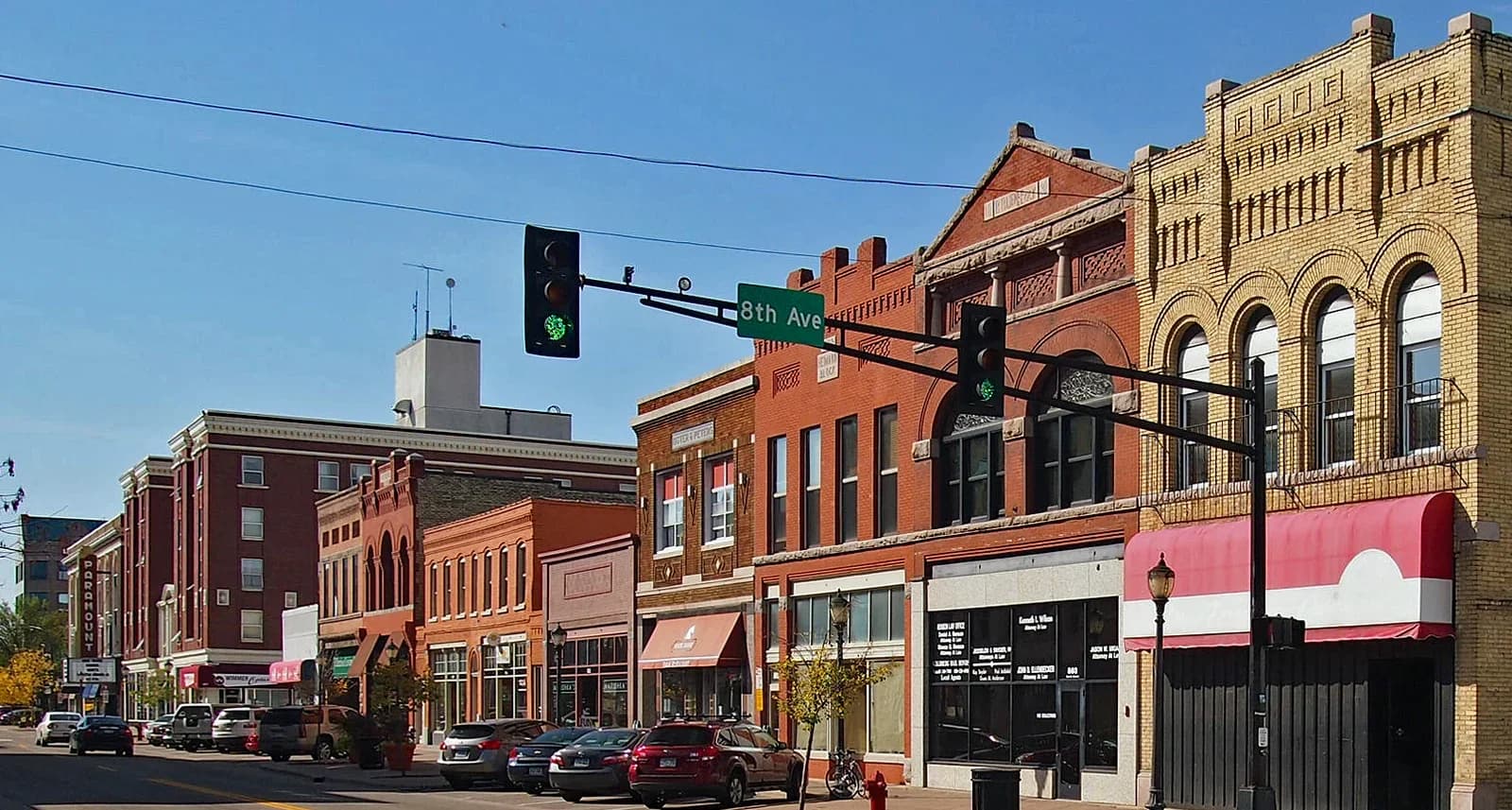 St. Cloud, Minnesota downtown and business district