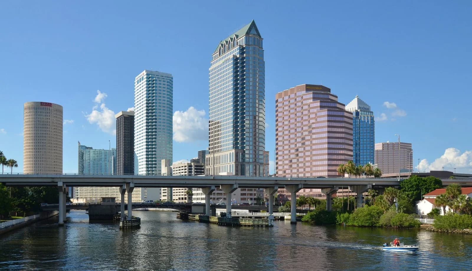Downtown Tampa, Florida skyline