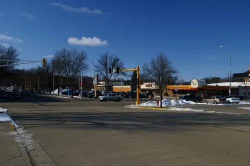 Valley City, North Dakota downtown and business district