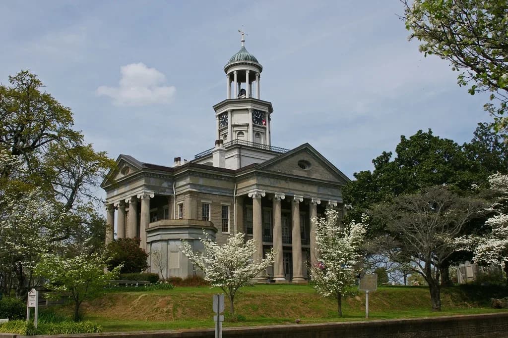 Vicksburg, Mississippi downtown and business district