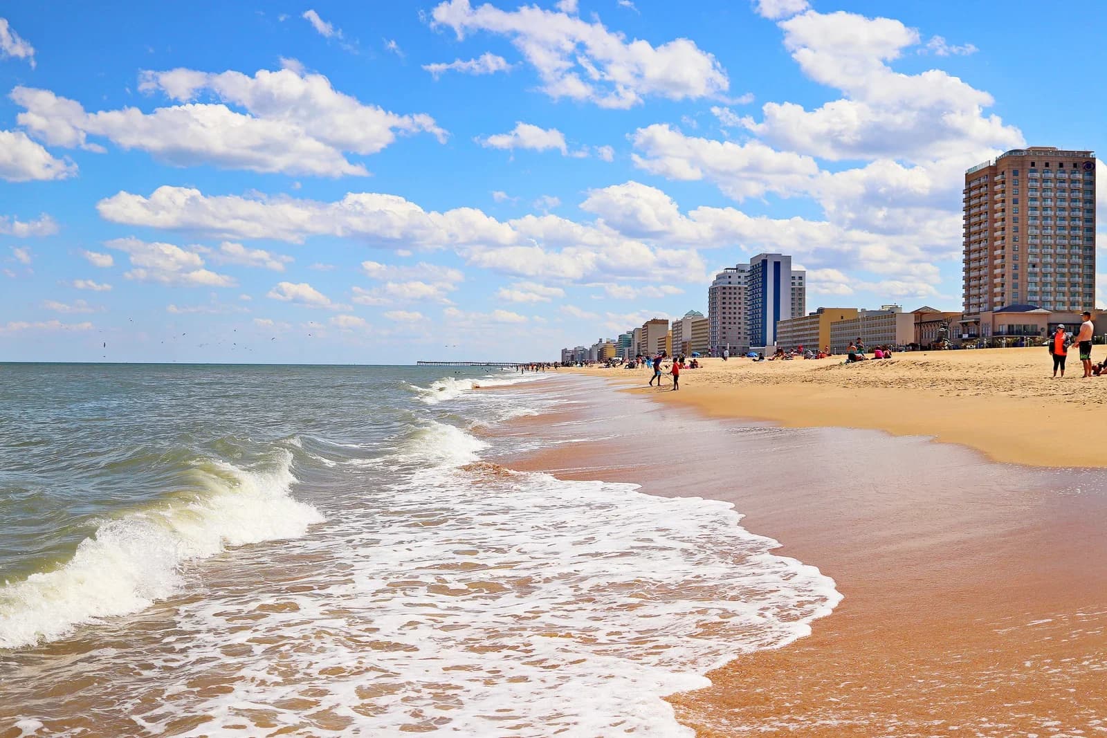 Virginia Beach, Virginia downtown and business district