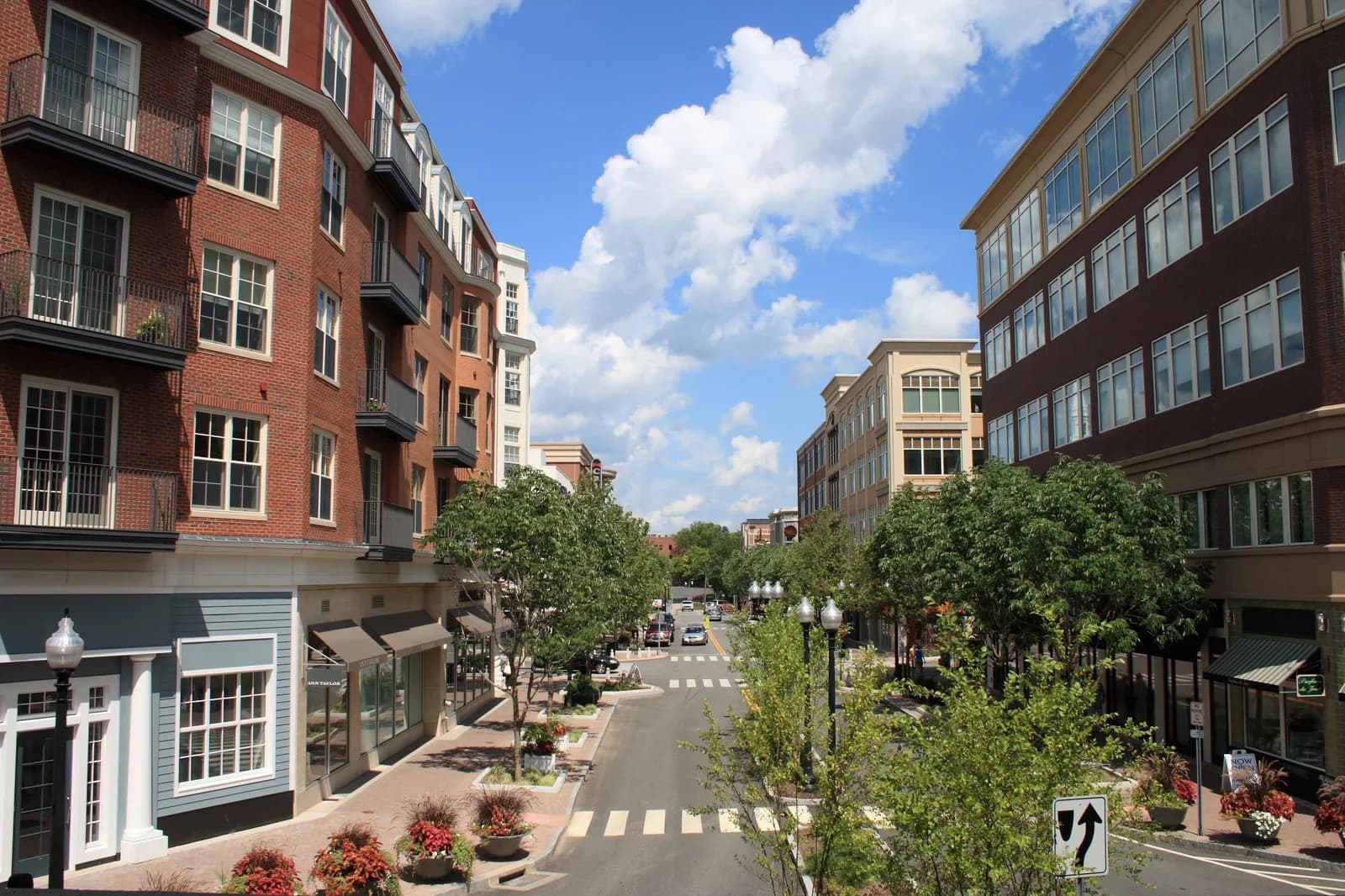 West Hartford, Connecticut downtown and business district