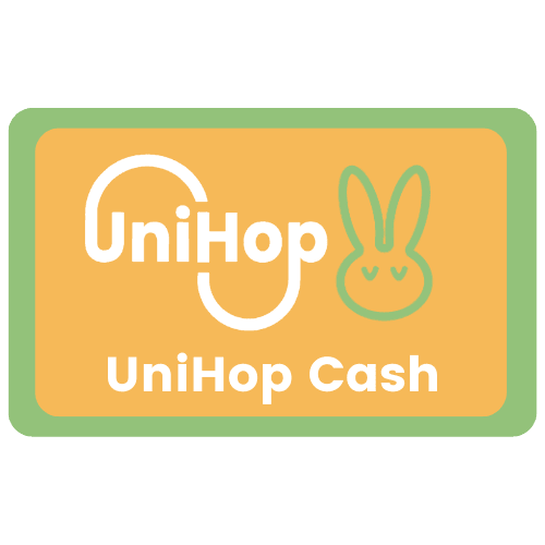 UniHop Cash - UniHop Delivery - cash, gift card
